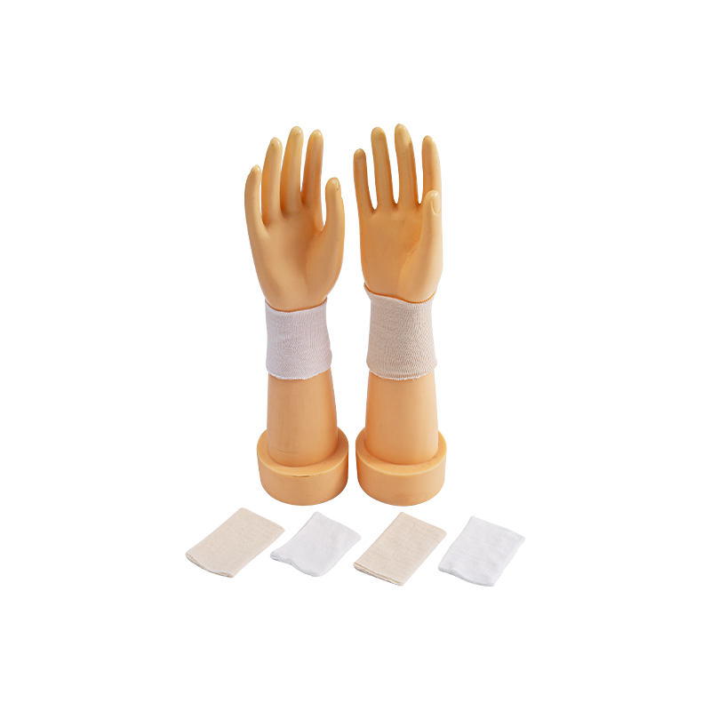 Polsino medico lavorato a maglia