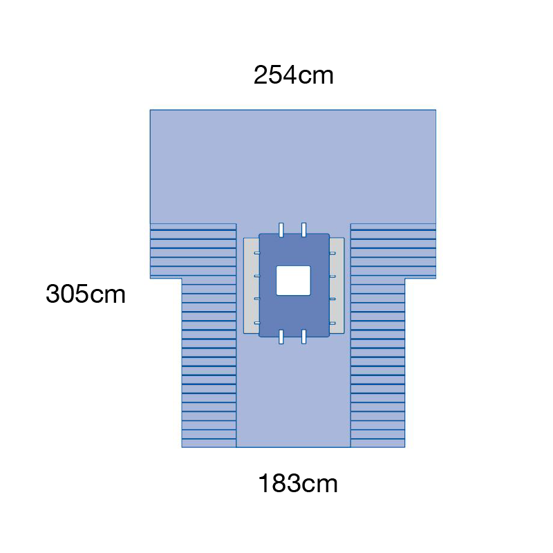 Pacchetto per laparotomia